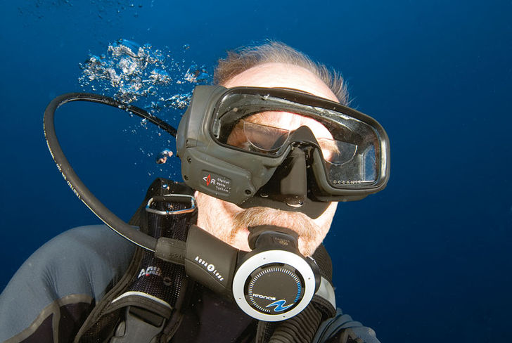 Oceanic Data Mask – top Gun i masken Oceanic Data Mask – top Gun i masken