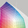 Den store grå figur viser omfanget i farverummet Adobe RGB (1998). Det farvede område viser sRGB, et farverum som mange desværre vælger at gemme deres billeder i. Find farvefejl