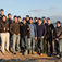 Fra venstre mod højre: Morten Beier, Ulrik Westphal, Lene Topp, Claus Topp, Stefan Beskow, Joanna Bergström, Annika Malmberg, Anders Salesjö, Klas Malmberg, Jonas Andersson, Jesper Kjøller, Rikard Godlund, Morten Bjørn Larsen og Marko Wramén. DYK holdt freelanceweekend