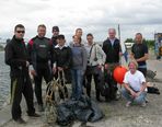 Dykkergitte holder International Cleanup Day
