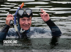 Entusiastisk Snorklare