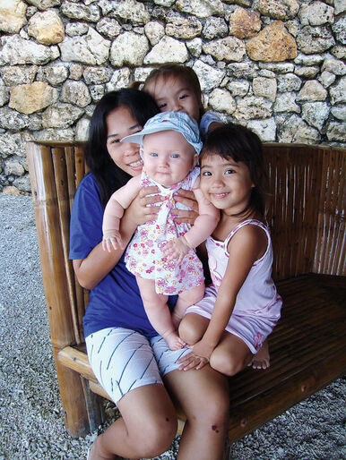 Dykning med familien Dykning med familien