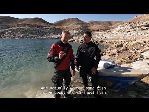 Frode dykker i Irak. Video: Frode Kjems Uhre, Videoredigering: DYK