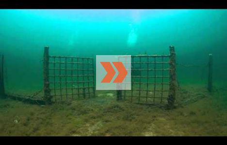 Exploring and diving the submerged Soviet prison in Rummu